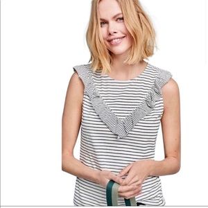 Maeve Anthropologie Kalama striped Top, Large